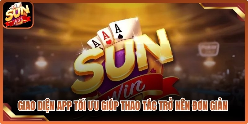Giao diện app được tối ưu giúp thao tác trở nên đơn giản và nhanh chóng hơn
